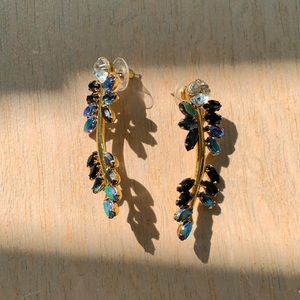 Lizzie Fortunato Jewelry Earrings - Black, Purple, Blue